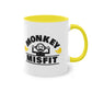 Monkey MisFit Coffee Mug, 11oz