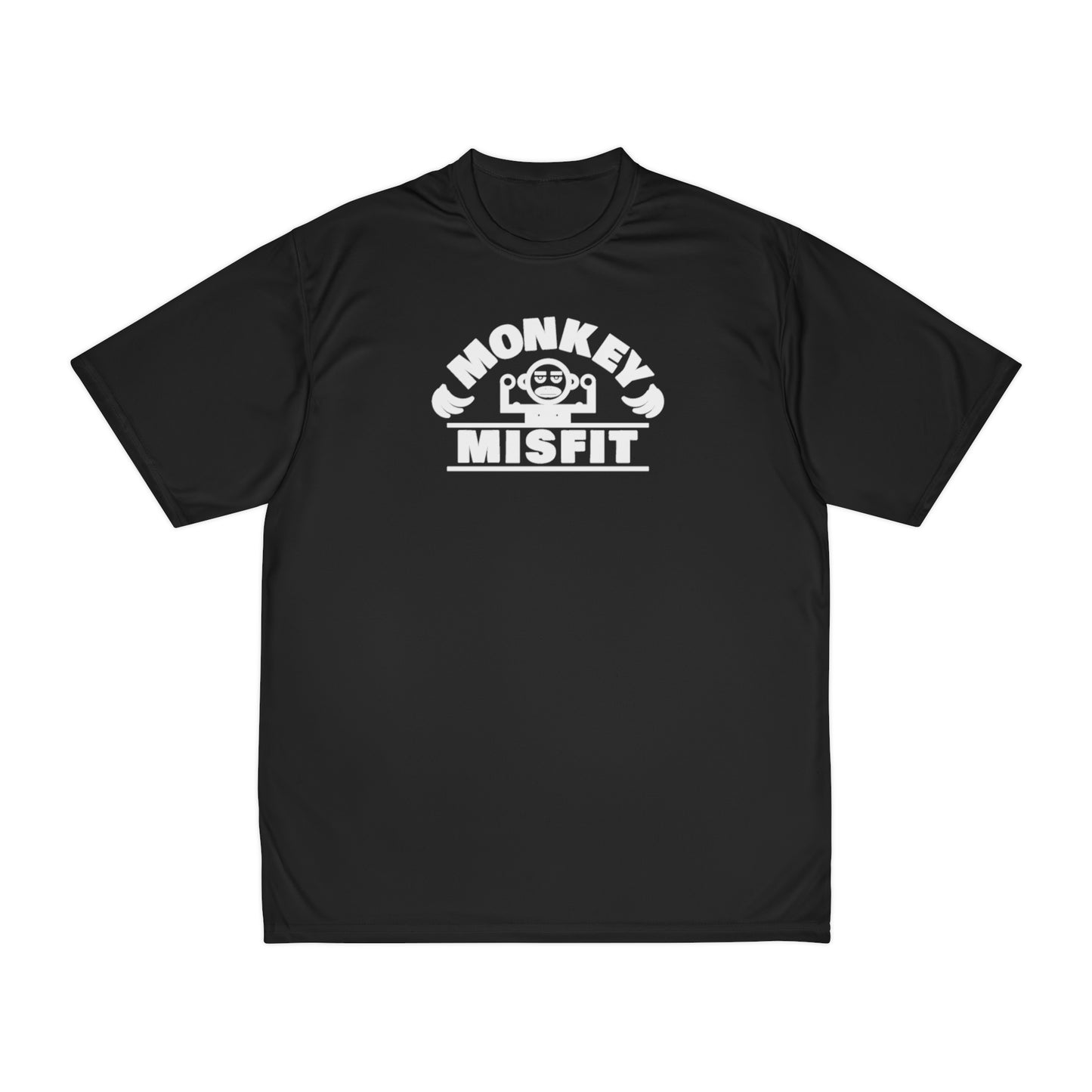 Monkey MisFit Men's Performance T-Shirt - Large Logo