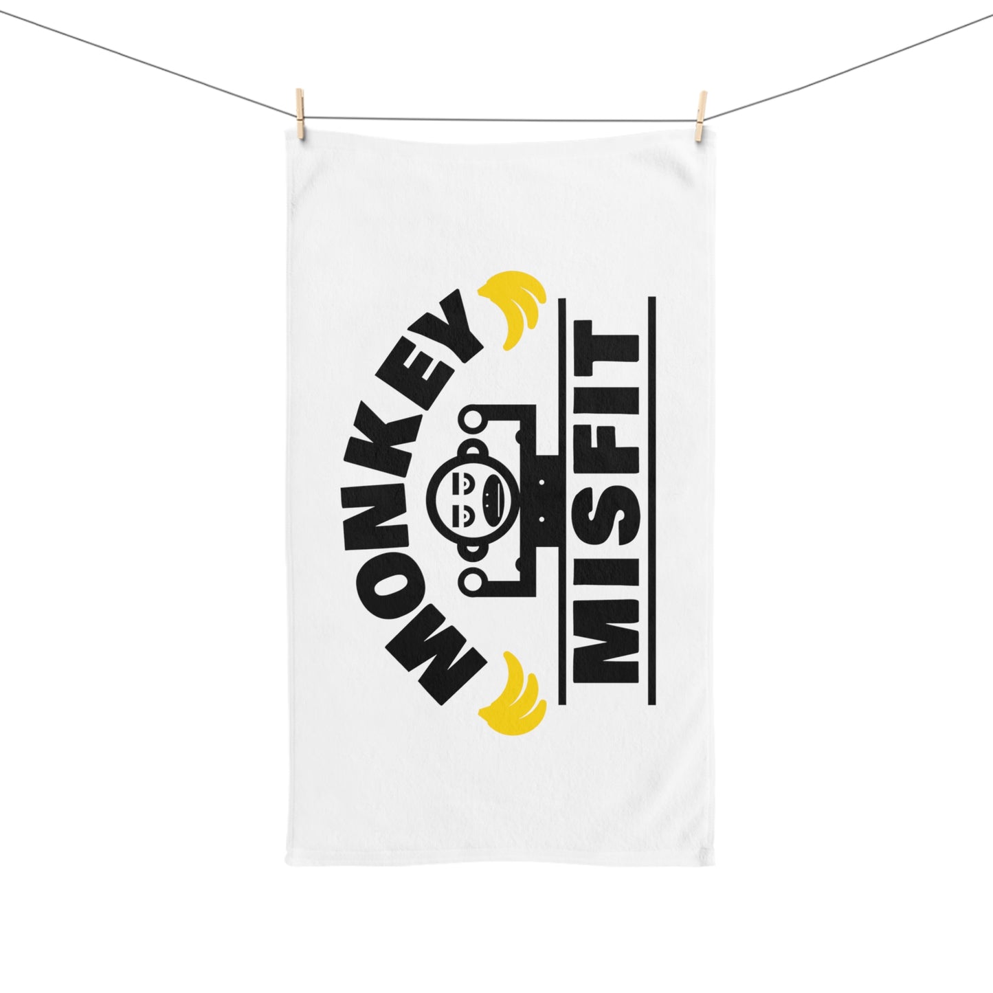 Monkey MisFit Hand Towel