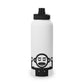 Monkey MisFit Stainless Steel Water Bottle, Sports Lid