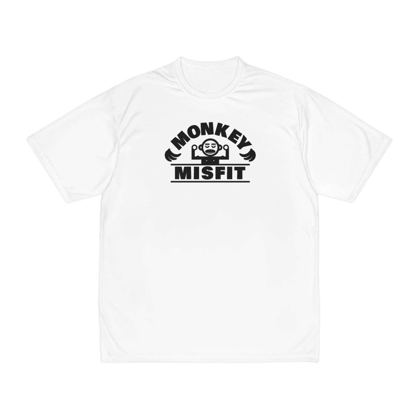 Monkey MisFit Men's Performance T-Shirt - Large Logo