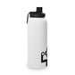 Monkey MisFit Stainless Steel Water Bottle, Sports Lid