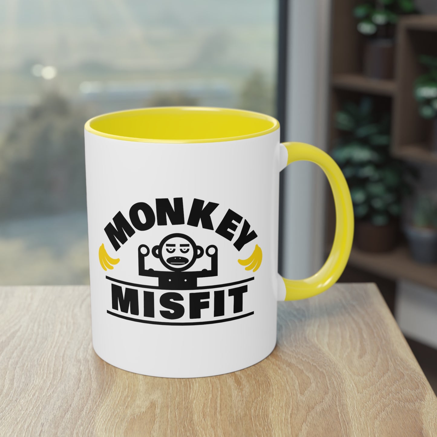 Monkey MisFit Coffee Mug, 11oz