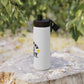 Monkey MisFit Stainless Steel Water Bottle, Sports Lid